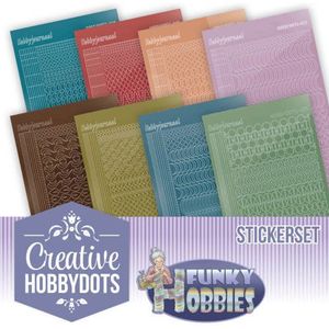Chsts009 Creative Hobbydots Sticker Set 9 - Yvonne's Creations Funky Hobbies
