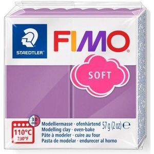 Fimo soft - 8020-T60 in de kleur Blueberry Shake - pakje 57gr