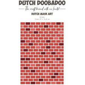 470784234 Dutch Doobadoo mask art - Bricks - A5