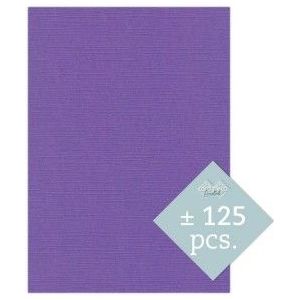 BLKG-A518 Linnenkarton A5 - Kleur 18 Violet - Bulkverpakking 125 vellen - 240 grams