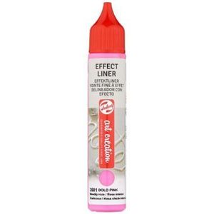 Talens Art Creation - Effect Liner - Tube 28ml - Kleur 3501 Moedig roze