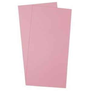 3103716 Kaarsen wasfolie 20x10cm - roze verpakt per 2 velletjes