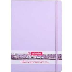 Talens Art Creation - Schetsboek - 21x29,7cm - A4 - Pastel Violet - 80 vellen - 140grams