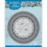 Ycd10348 Snijmal - Yvonne Creations - Blooming Blue - Blooming Circle - 6 malletjes - 125x125mm