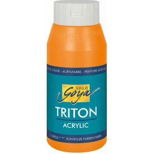 17062 Triton acrylverf - Fluor Oranje - Pot 750 ml