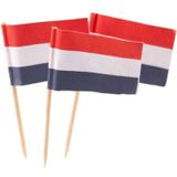 Folat - Holland prikkers - Nederlandse vlag - 50st - Rood, Wit, Blauw