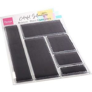 Cs1082 Clear stamp - Basic Rectangles