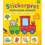 Boek - Stickerpret voor kleine handjes - 2-4 jaar - 24x28cm