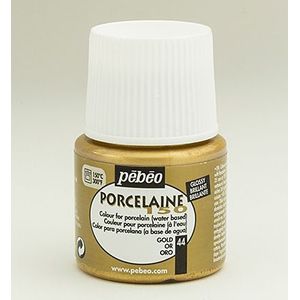 24044 Pebeo Porcelaine 150 - Kleur goud - Plastic Flacon 45ml