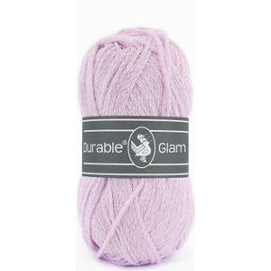 Haak en breigaren van Durable Glam - Kleur 261 Lilac - 50gram en 130meter