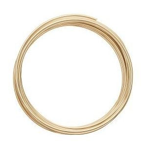 Aluminium wire - Light gold - 2mm - 5meter