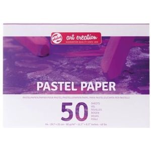 Talens Art Creation - Pastelpapier - Lichte kleuren - A4 - 29,7x21cm - 90g - 50 vellen