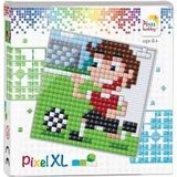 41034 Pixelhobby - XL Pixel gift set - Voetballer
