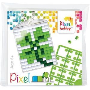 Pixelhobby - Startsetje medaillon - Klavertje vier