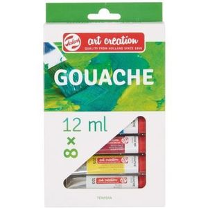 Talens Art Creation - 9021608M Gouache Set - 8x12ml tubes