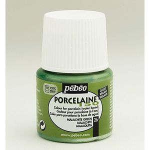 24026 Pebeo Porcelaine 150 - Kleur Malachite - Plastic Flacon 45ml