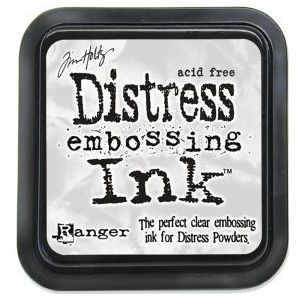 Tim21643 Ranger Distress Embossing Ink - Transparante inkt - Geschikt voor alle embossingpoeders