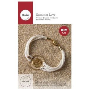 Rayher - 15401000 Armband - Summer Love - DIY-set