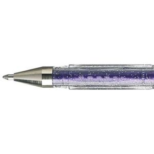 Uni-ball Signo Sparkling UM-120SP - Gelpen roller - 1mm - Glitter violet/paars