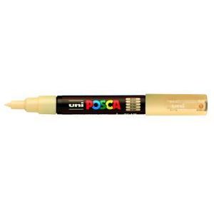 Posca - PC-1M45 Verfmarker extrafijn met conische punt - Kleur 45 Beige - 0.7-1mm