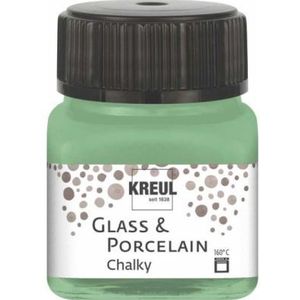 16640 Glass en porcelain chalky - Kleur Rosemary Green - Potje 20ml