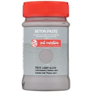 Talens - Art Creation - Beton pasta - pot 100ml in de kleur 7511 Leisteen