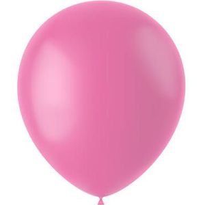 Ballonnen Rosey Pink Mat - 50st