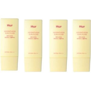 HOUSE OF HUR - Weightless Sun Fluid SPF50+ PA++++ - 50ml (4ea) Set