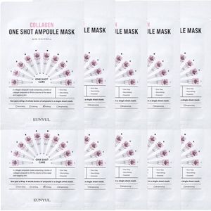 EUNYUL - Collagen One Shot Ampoule Mask - 10stukken