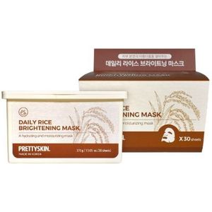PRETTYSKIN - Daily Rice Brightening Mask - 30ea