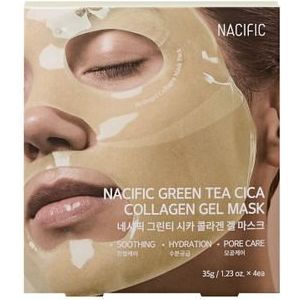 Nacific - Green Tea Cica Collagen Gel Mask - 35g*1ea