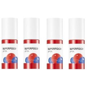 MISSHA Superfood Lip Oil - No.Berry (4ea) Set