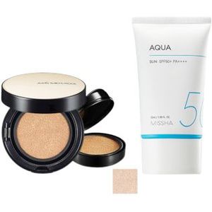 MISSHA - All-Around Safe Block Aqua Sun SPF50+ PA++++ (New version of All-Around Safe Block Aqua Sun Gel ) - 50ml X Jung Saem...