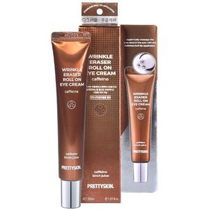 PRETTYSKIN - Wrinkle Eraser Roll On Eye Cream - Caffeine - 30ml