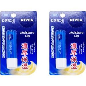 NIVEA Japan - Moisture Lip Care Plus Vitamin E - 3.9g (2ea)
