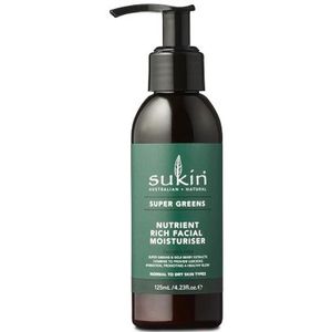 Sukin - Super Greens Nutrient Rich Facial Moisturizer - 125ml