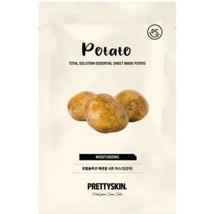 PRETTYSKIN - Total Solution Essential Sheet Mask - Potato - 1stuk