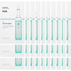 MISSHA - Mascure Solution Sheet Mask - PHA (30pcs) Set