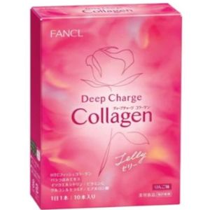 Fancl - Deep Charge Collagen Stick Jelly Approximately 10 Day Supply - 10stukken