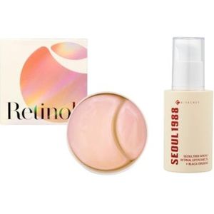KSECRET - Advanced Regenerating Eye Gel Patches - RETINOL - 102g + SEOUL 1988 Serum : Retinal Liposome 2% + Black Ginseng -...