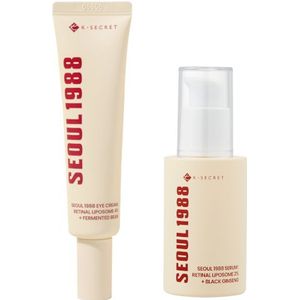 KSECRET - SEOUL 1988 Serum : Retinal Liposome 2% + Black Ginseng - 30ml (1ea) +  Eye Cream : Retinal Liposome 4% + Fermented...