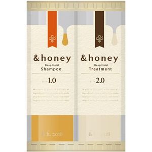 ViCREA - & honey Deep Moist Shampoo & Treatment Trial Set - 10ml+10ml