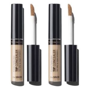 The Saem - Cover Perfection Tip Concealer - 6.5g - Peach Beige (2ea) Set