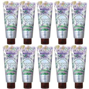 Kose - Precious Garden Hand Cream - Relaxing Flower - 70g (10ea) Set
