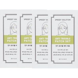 MISSHA - Speedy Solution Anti-Trouble Patch (4elk) Set