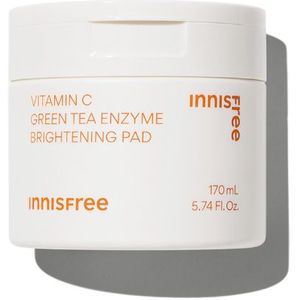innisfree - Vitamin C Green Tea Enzyme Brightening Pad - 60 bladen / 170ml
