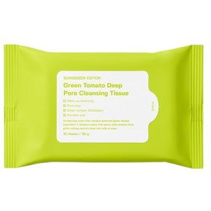 SUNGBOON EDITOR - Green Tomato Deep Pore Cleansing Tissue - 10 bladen / 50g
