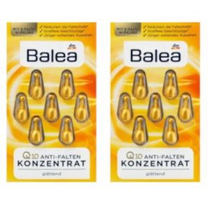 Balea - Q10 Anti-Wrinkle Concentrate - 7 Capsules (2ea) Set