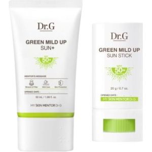 Dr.G Green Mild Up Sun Stick SPF50+ PA++++ - 20g (1ea) + Green Mild Up Sun+ (SPF50+ PA++++) - 50ml (1ea) Set