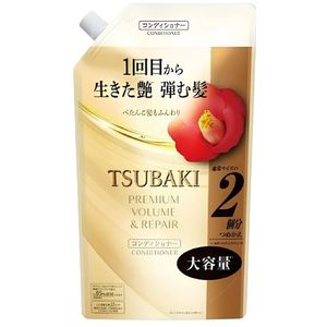Shiseido - Tsubaki Premium Volume & Repair Conditioner Refill - 600ml